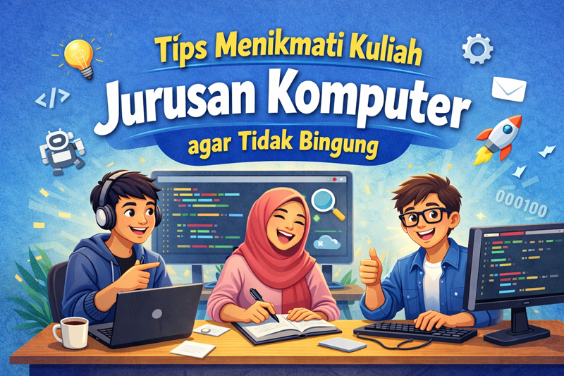 Tips Menikmati Perkuliahan di Jurusan Komputer agar Tidak Bingung Sejak Semester Awal