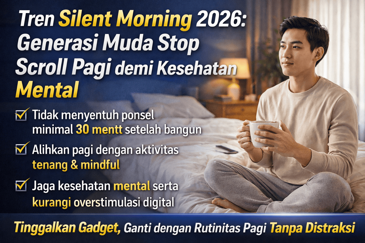 Silent Morning 2026 Gaya Hidup Baru
